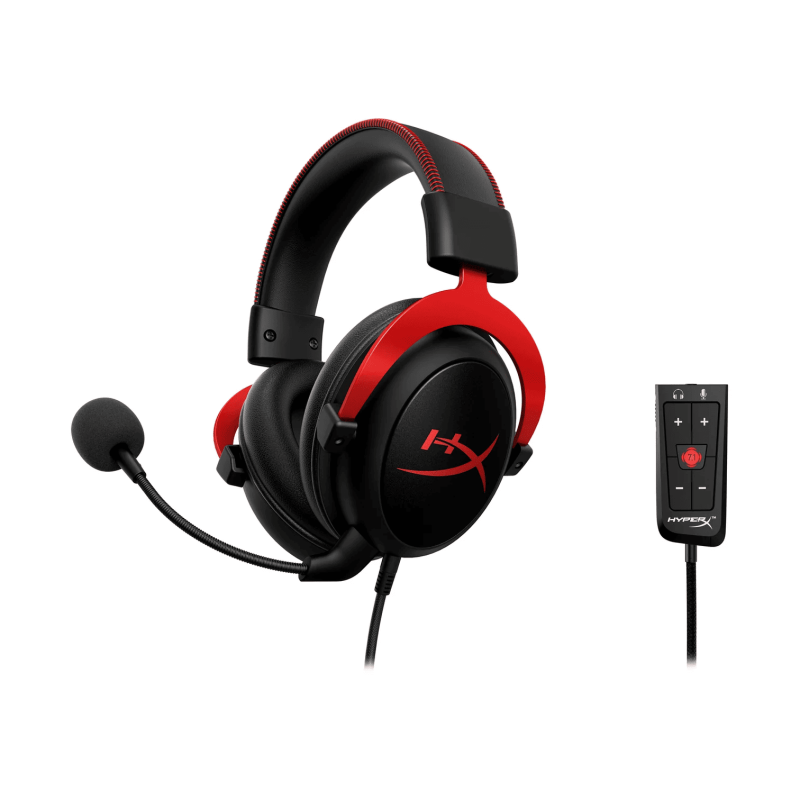 سماعه هايبر اكس كلاود II 2 للالعاب واير 7.1 HyperX Cloud II HeadSeat Gaming