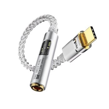 وصله تحويله من ابره 3.5mm الى تايب سي مدمجه بكرت صوت عالي الوضوح