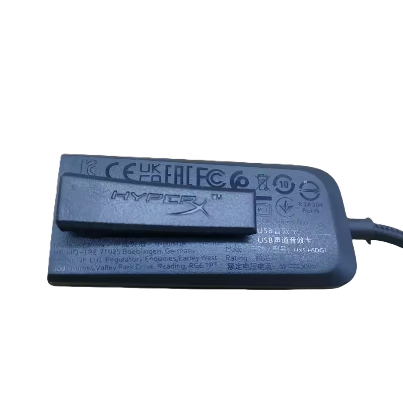 كرت صوت هايبر اكس 7.1 تحكم في الصوت