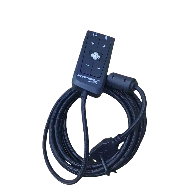 كرت صوت هايبر اكس 7.1 تحكم في الصوت