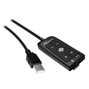 كرت صوت هايبر اكس 7.1 تحكم في الصوت