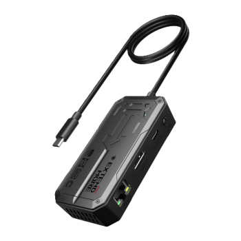 ادابتر وصله شحن وسماعه ايثرنت بلكستون 6 في 1 الاصدار الجديد Plexstone 6 in 1