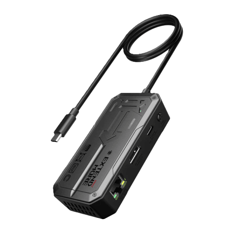 ادابتر وصله شحن وسماعه ايثرنت بلكستون 6 في 1 الاصدار الجديد Plexstone 6 in 1