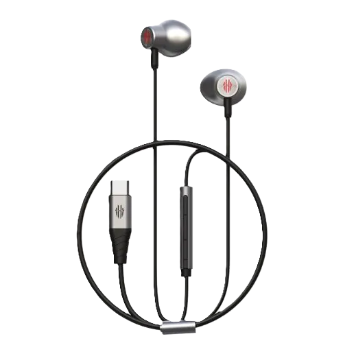 سماعه نوبيا ريد ماجيك الاصليه تايب سي Type-C الاصدار الجديد