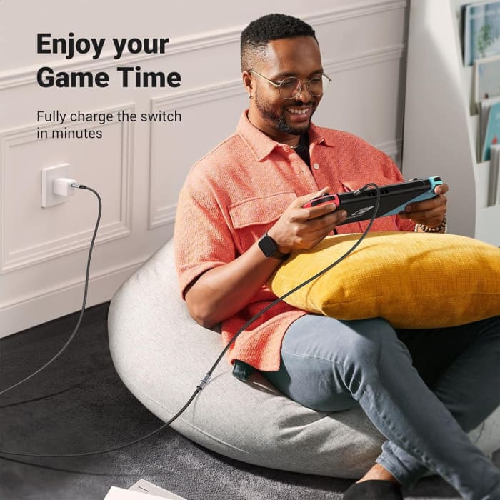 كيبل يوجرين خام ذكر وانثى بطول 1 متر