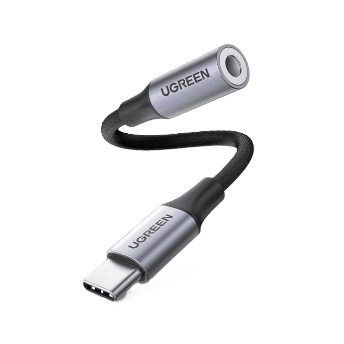 كونفرت محول من ابره 3.5mm الى منفذ تايب سي Type-C